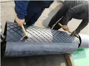Professional Rubberized Roller Drum Services/Cement Sc 2000 Gum