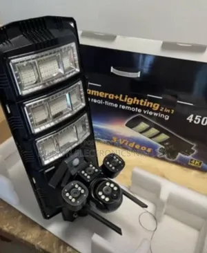 450watt Ai Solar Camera Lighting 2 in 1