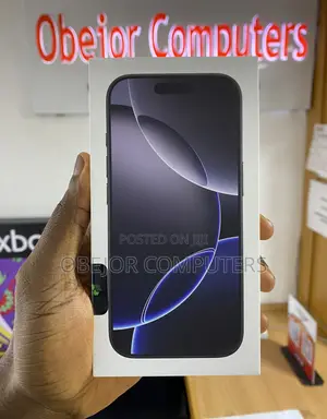 New Apple iPhone 16 Pro 256 GB Black