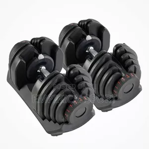 Adjustable Black Dumbbell 40kg