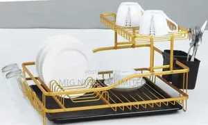 Stainless Steel Multi Dish Rack Drainer and Utensils Rack