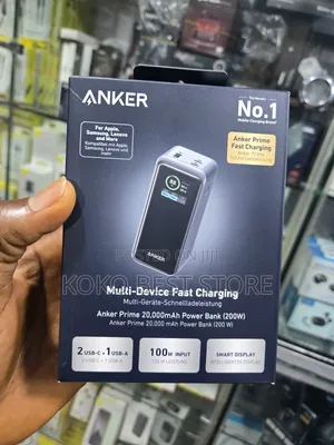 Multi-Device Fast Charge Anker Prim 20,000mah Powerbank 200w