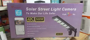Solar Street Light and Solar Camera, 2-in- 1