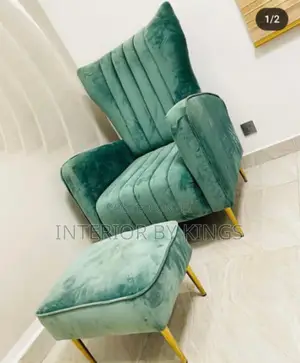 Accent Luxury Sofa With Center Ottoman Can Be Made in Color