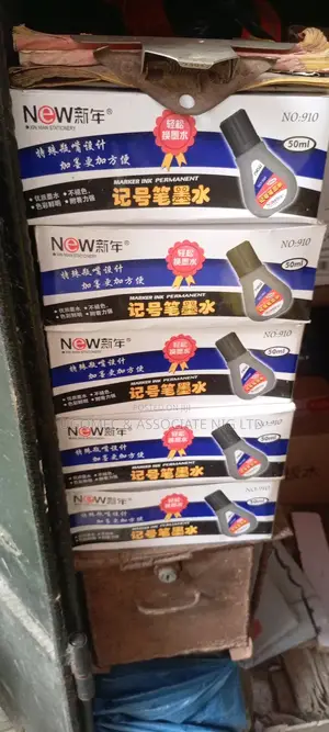 Permanent Refill Ink / Stamp Ink (Box) . 24pcs