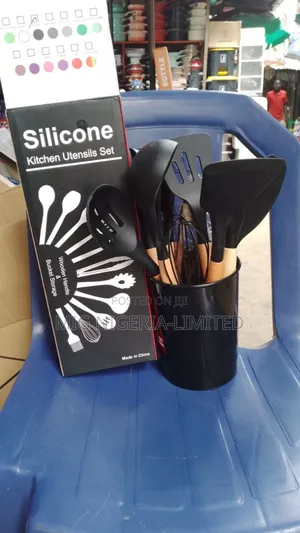 Silicone Kitchen Utensils Spoon Set 12 Sets
