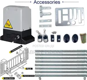 Automatic Sliding Gate Opener With Remote Control