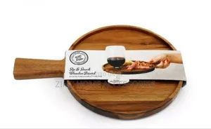 Sip and Snack Wooden Board