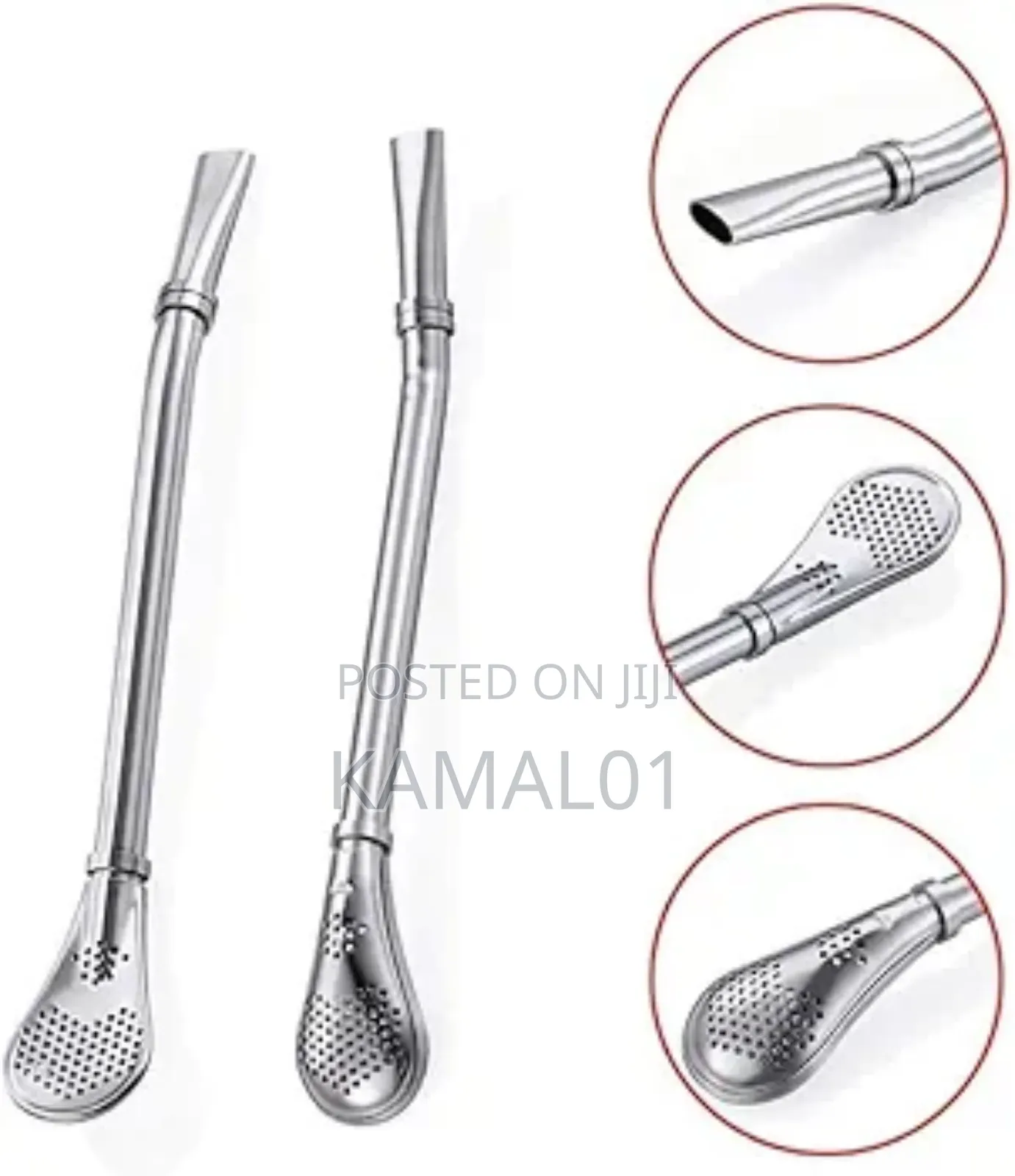 Straw Spoon