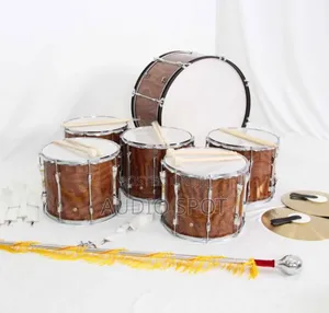 Yamaha 6pcs Professional Parade Drums With Full Accessories