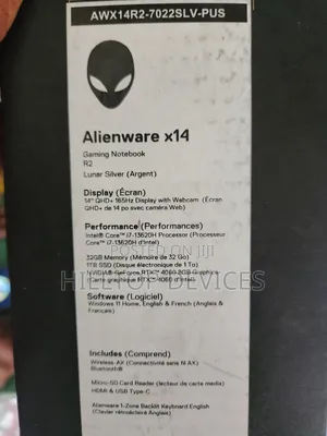 New Laptop Dell Alienware M14X R2 32GB Intel Core I7 SSD 1T
