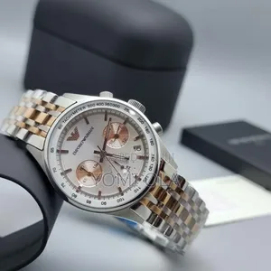 Emporio Armani Two-Tone Ladies Watch
