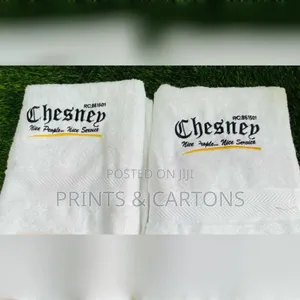 Embroidered Towel Branding for Events. #