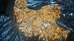 Original Quality Key Holder Ring Gold Color