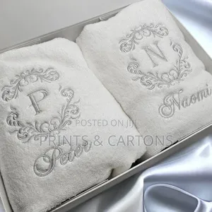Name Embroidered Towel for Gifts.