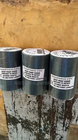 DPC Rubber/Damp Proof Course Rubber 225mm by 50 Meters