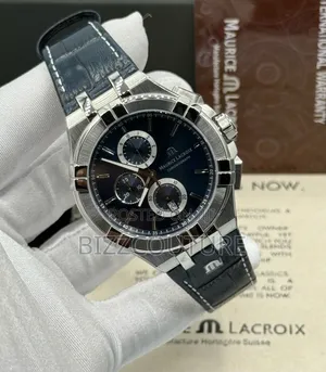Original Maurice Lacroix Genuine Leather Strap Watch