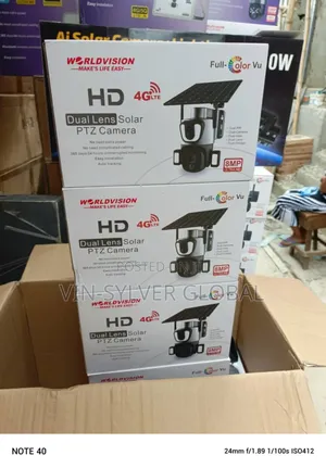 Solar-Powered CCTV Camera With Two Way Audio and Nightview