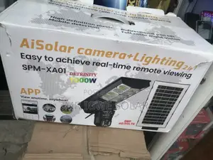 Ai Solar Streetlights With Camera
