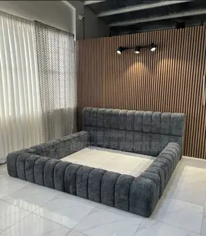 High Quality Family Size Padded Bed Frame