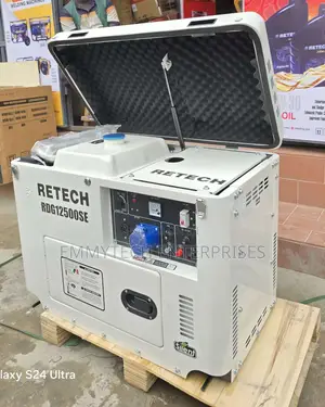 10.5kva Retech Diesel Soundproof Gen 1year Wty