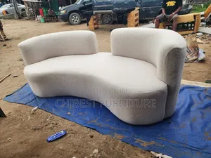 Padded Sofa for Couch Used in Sitting Room, Event Centers.