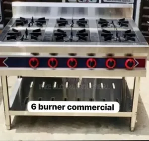 6 Buner Gas Cooker
