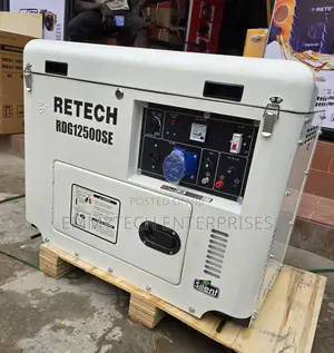 A Brand New Retech Diesel Soundproof Gen 10.5kva 100%Copper