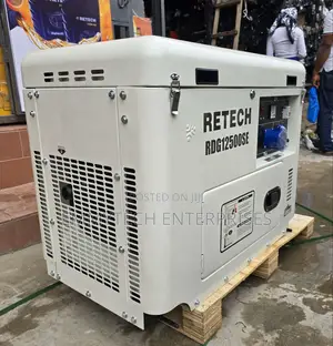High Quality Retech Diesel Soundproof Gen 10.5kva 100%Copper