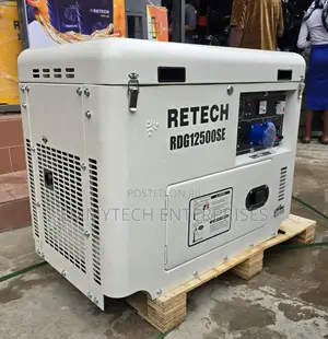 Imported 10.5kva Retech Diesel Soundproof Gen 1year Wty