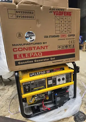Elepaq Constant Petrol Gen 12.5kva 100%Copper Coil