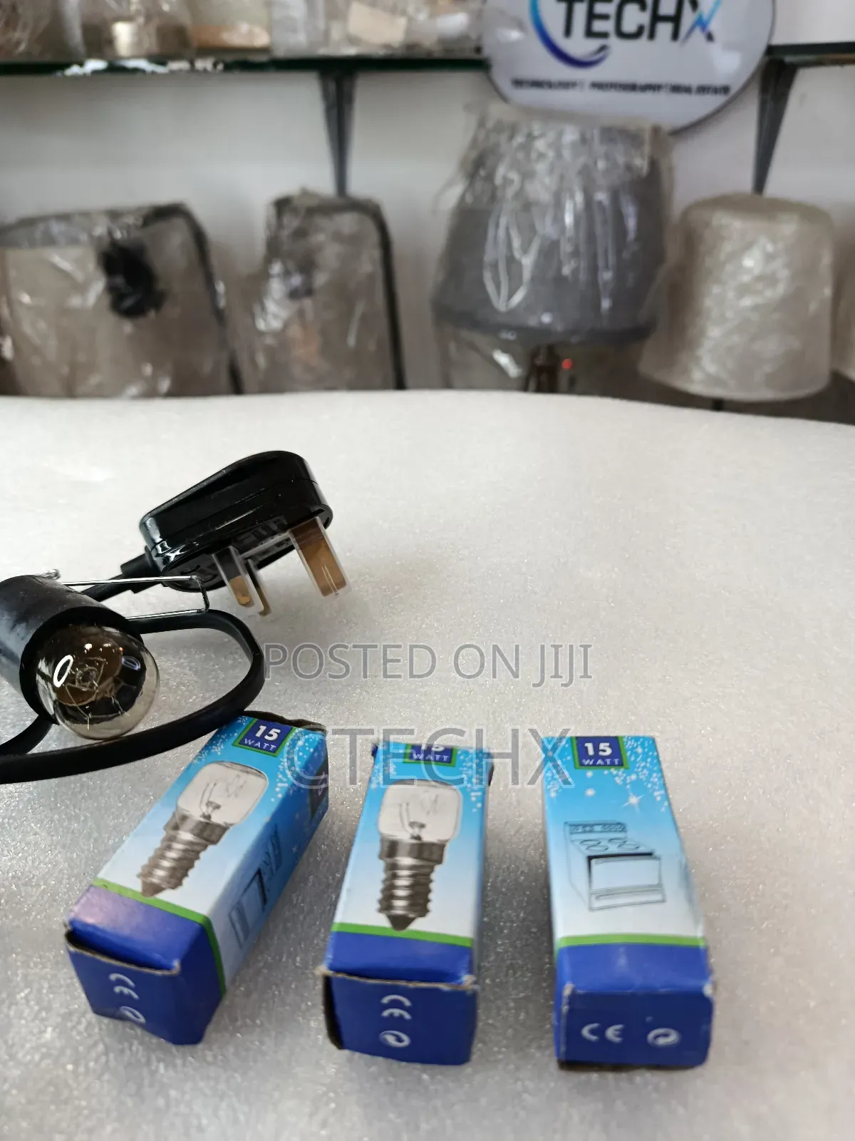 Salt Lamp Replacement Light Fitting With 4 Bulbs E14