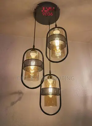 Modern Chandelier Glass Pendant Light Indoor Decorative