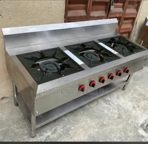 3 Burner Industrial Cooker