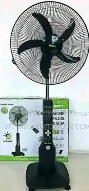 Solar Standing Fan