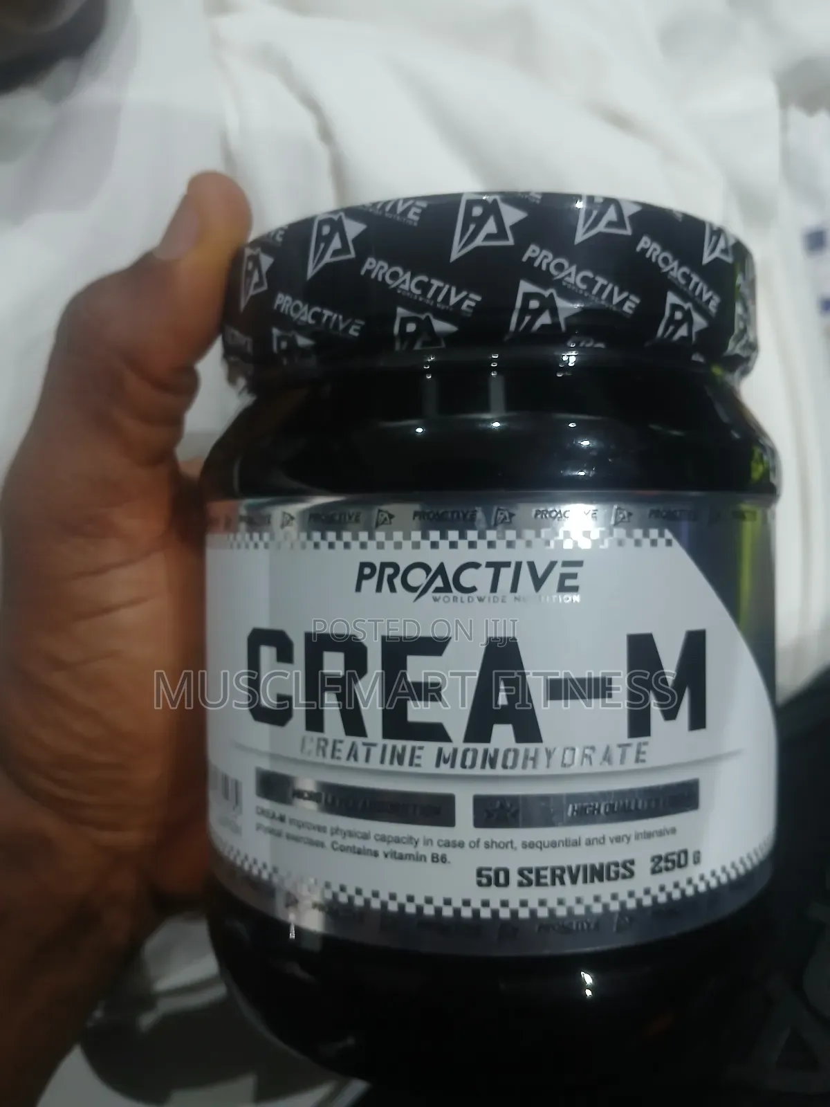 Proactive Creatine Monohydrate 250g 50 Servings
