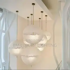 Italian Designer Half Moon Led Pendant Light