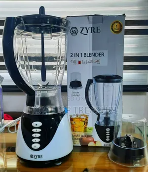 2in1 Zyre Smart Electric Blender 450watts 1.5litres 240volts