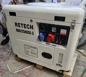 High Quality 10.5kva Retech Three Phase Diesel Soundpro Gen