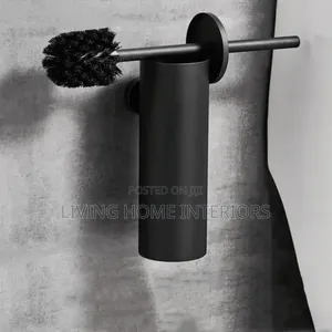 Matte Black Toilet Brush 304