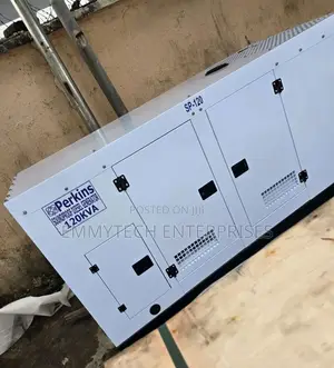 Heavy-Duty Perkins Diesel Soundproof Gen Sp120kva
