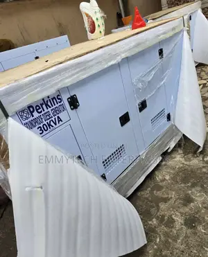 《》Come I Have 30kva Perkins Diesel Soundproof Gen 2years Wty
