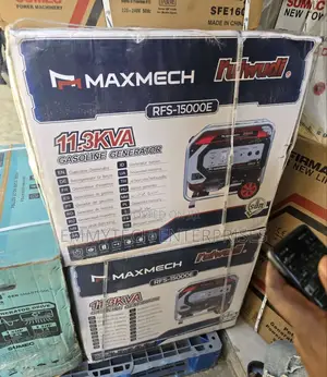 11.3kva Maxmech Petrol Generator Model Rfs15000e2 100%Copper