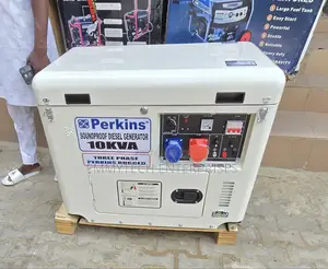 3phase 10kva Perkins Diesel Soundproof Gen 1year Wty