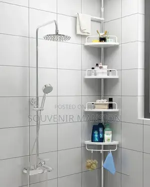Bathroom Corner Rack