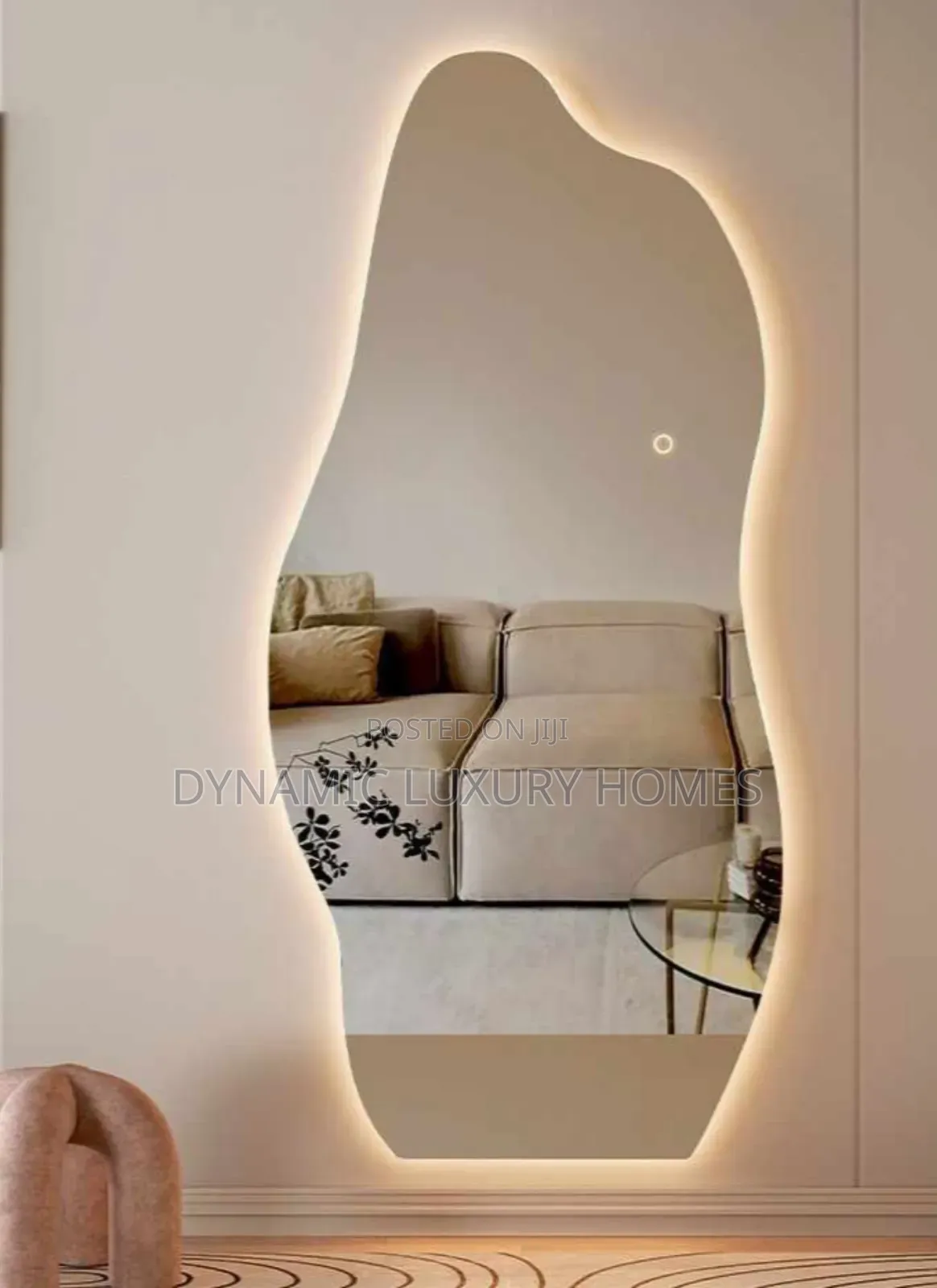 High Quality 170 by 60 Led Sensor Mirror With Three Lights