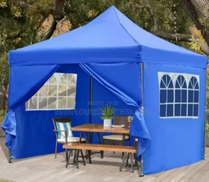 Foldable Canopy With 4 Side Covers