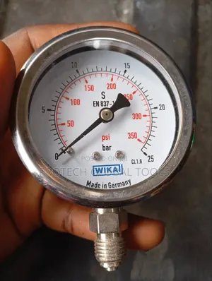 25 Bar 2.5" Face Pressure Guage