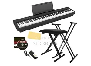 Roland Fp-30x 88-Key Digital Piano - Black Bundle With Adjus
