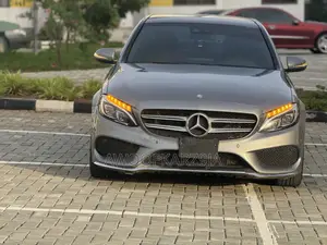 Mercedes-Benz C300 Luxury 4dr AWD 4Matic Sedan (2.0L 4cyl 7A) 2015 Gray